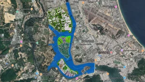 Vị trí đắc địa Sun Group Nha Trang bên sông Quán Trường