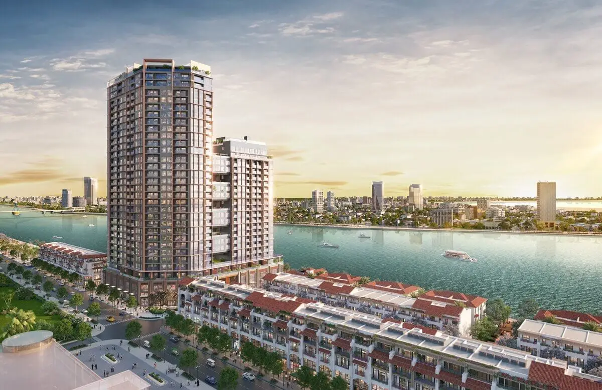 Căn hộ Sun Group Nha Trang nhìn từ trên cao