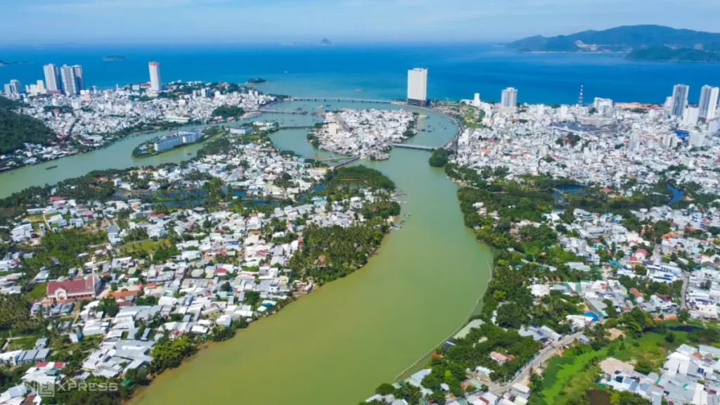 Toàn cảnh Dự án Sun Group Nha Trang nhìn từ trên cao