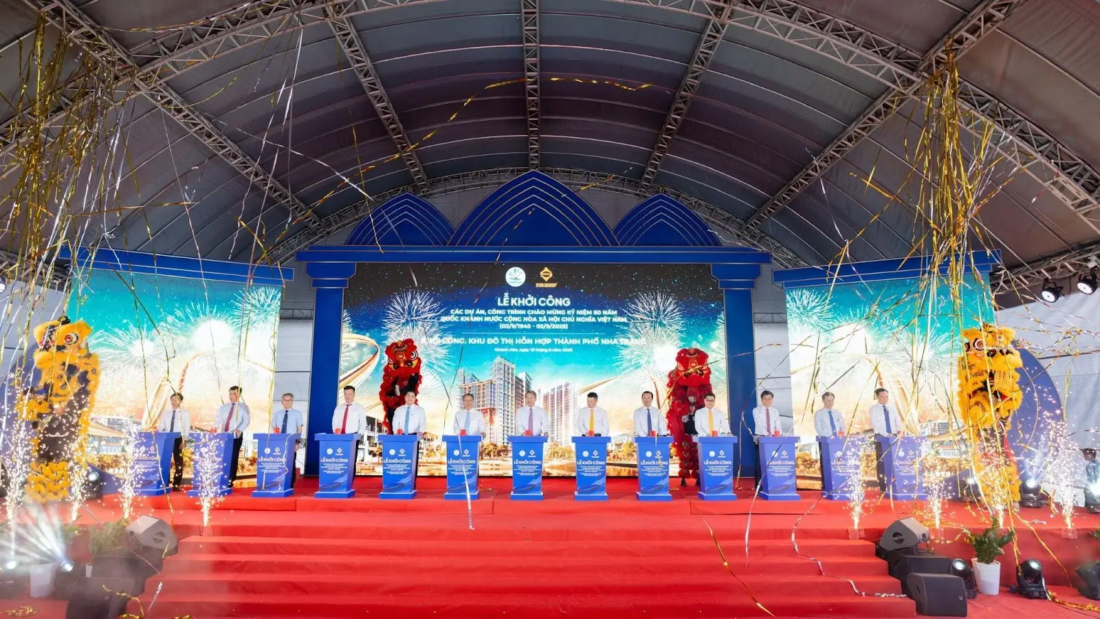 Lễ khởi công khu đô thị hỗn hợp Nha Trang Sun Group