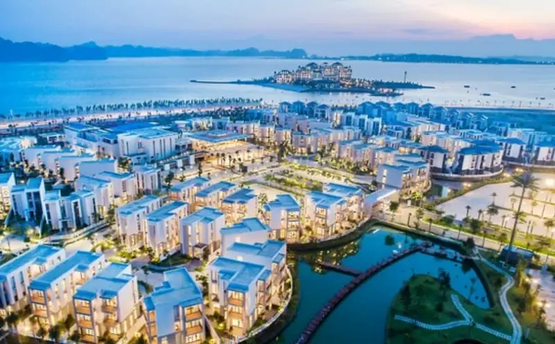 Thành phố đảo Sun Group Nha Trang nhìn từ trên cao