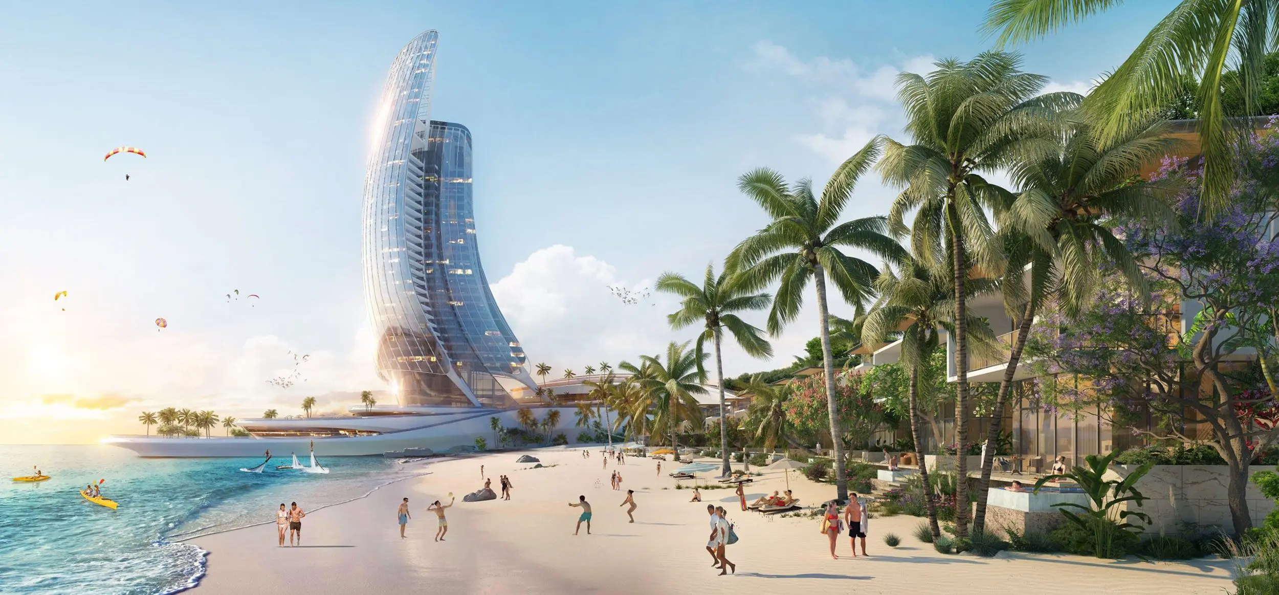 Toàn cảnh dự án Vinpearl Phú Quý ven biển Nha Trang