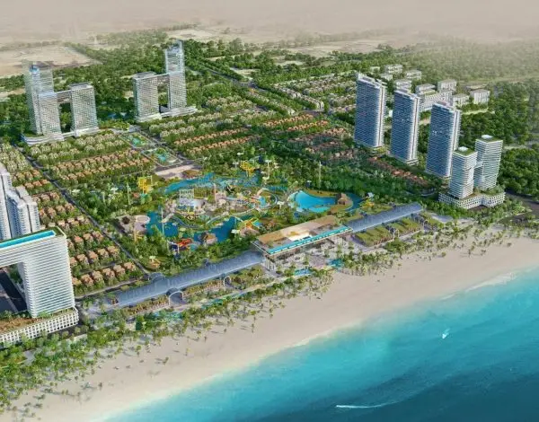 Vinpearl Phú Quý Nha Trang nhìn từ trên cao