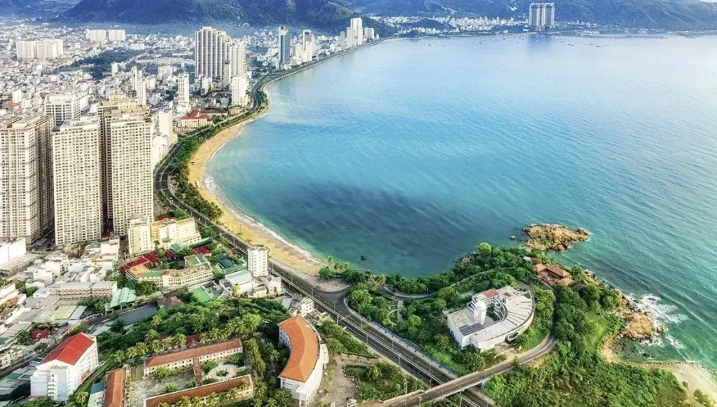 Khu đô thị Sun Group Khánh Hòa nhìn từ trên cao