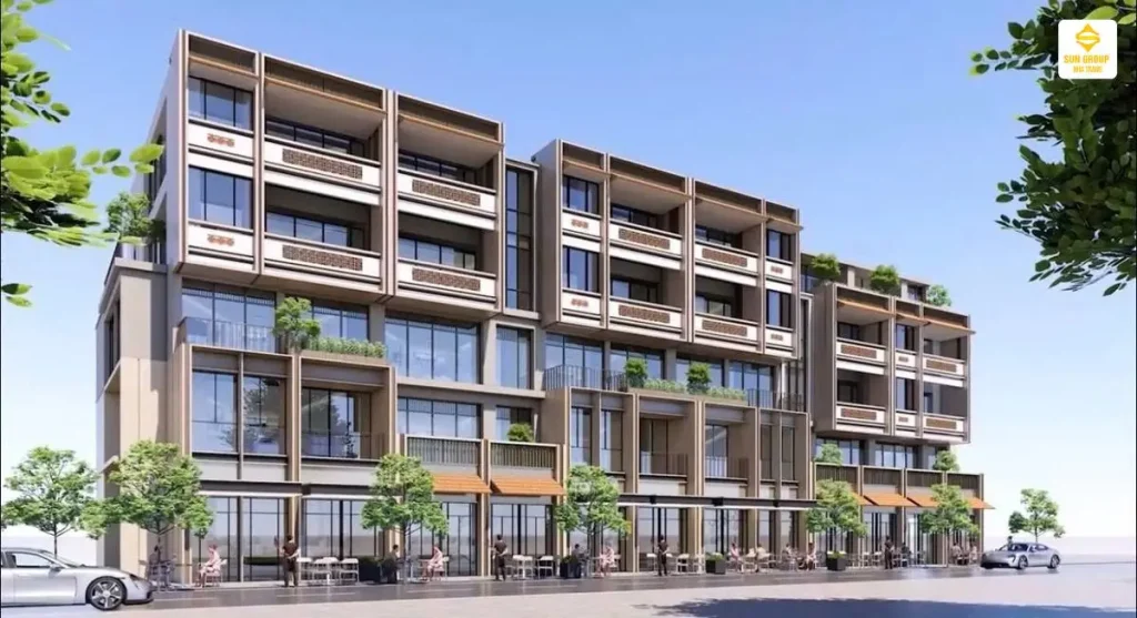 nhà phố sun group nha trang khai thác dòng tiền