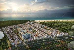 Toàn cảnh khu đô thị Sun Group Nha Trang nhìn từ trên cao