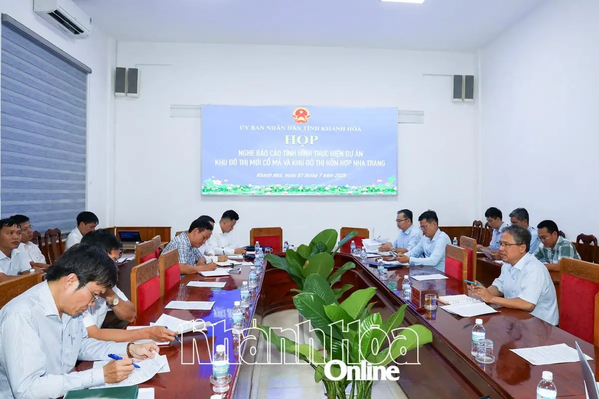 Công tác phối hợp liên ngành triển khai Khu đô thị hỗn hợp Nha Trang