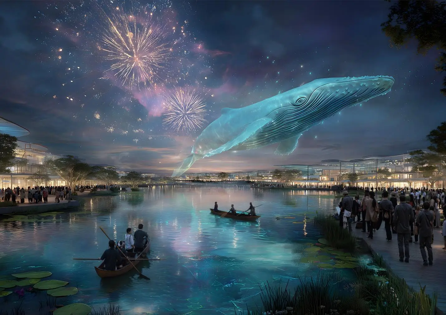 Đảo Trung - khu vui chơi giải trí và kinh tế đêm tại Charmora City