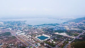 Dự án Khu đô thị hỗn hợp TP. Nha Trang nhìn từ trên cao