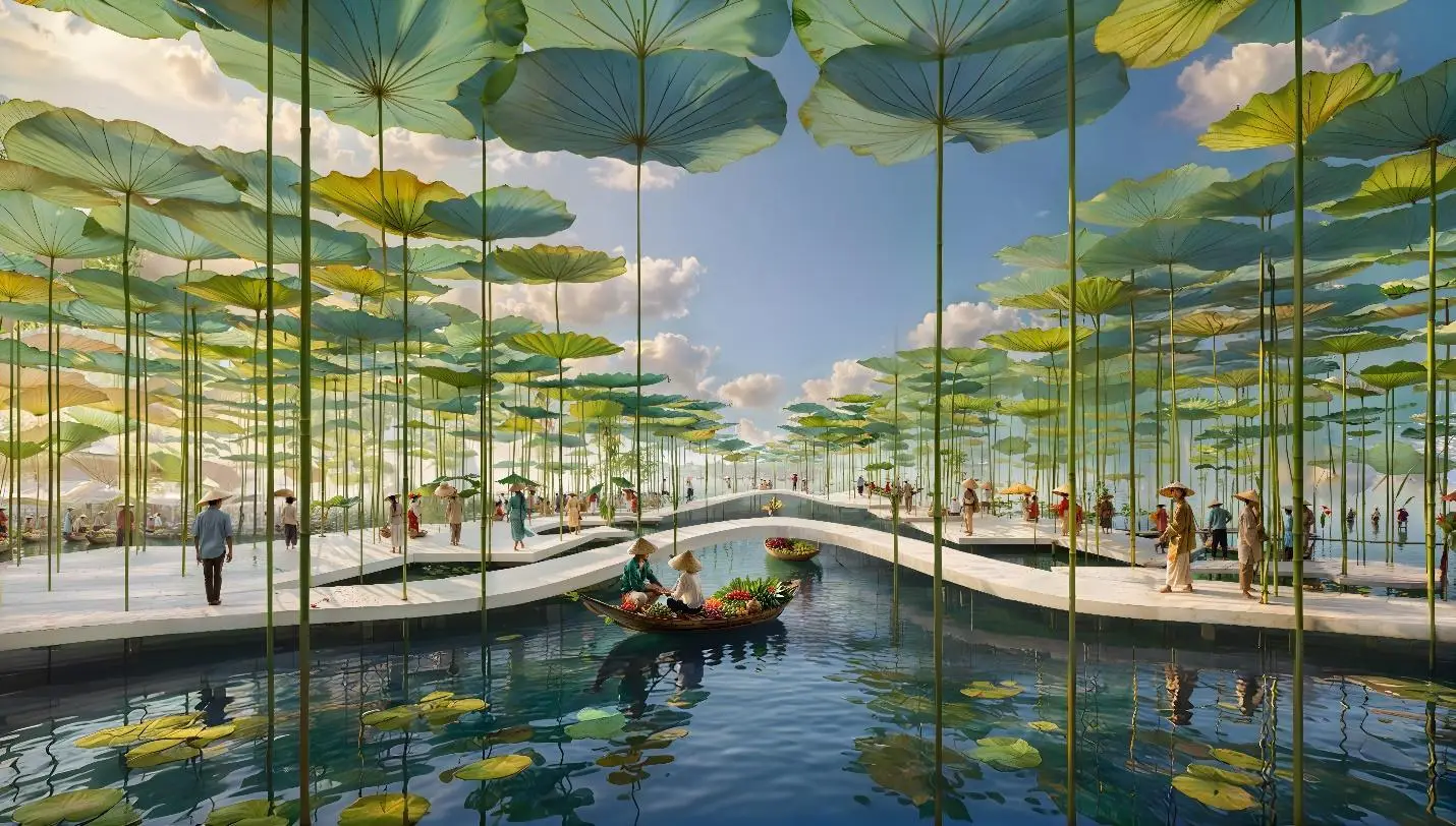 Không gian an cư và nghỉ dưỡng cân bằng tại Đảo Nam Charmora City